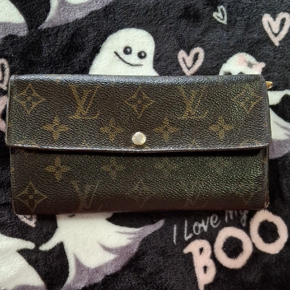 Louis Vuitton Dark Brown Monogram Wallet